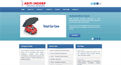 Desktop Screenshot of aditiincorp.com